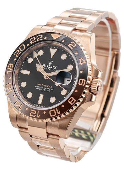 rolex gmt master 2 steel rose gold|Rolex GMT Master ii price.